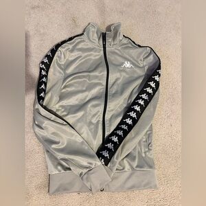 Kappa grey zip up